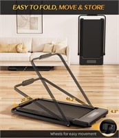 $275 NIB Bifanuo 2 in 1 Folding Treadmill, Smart W