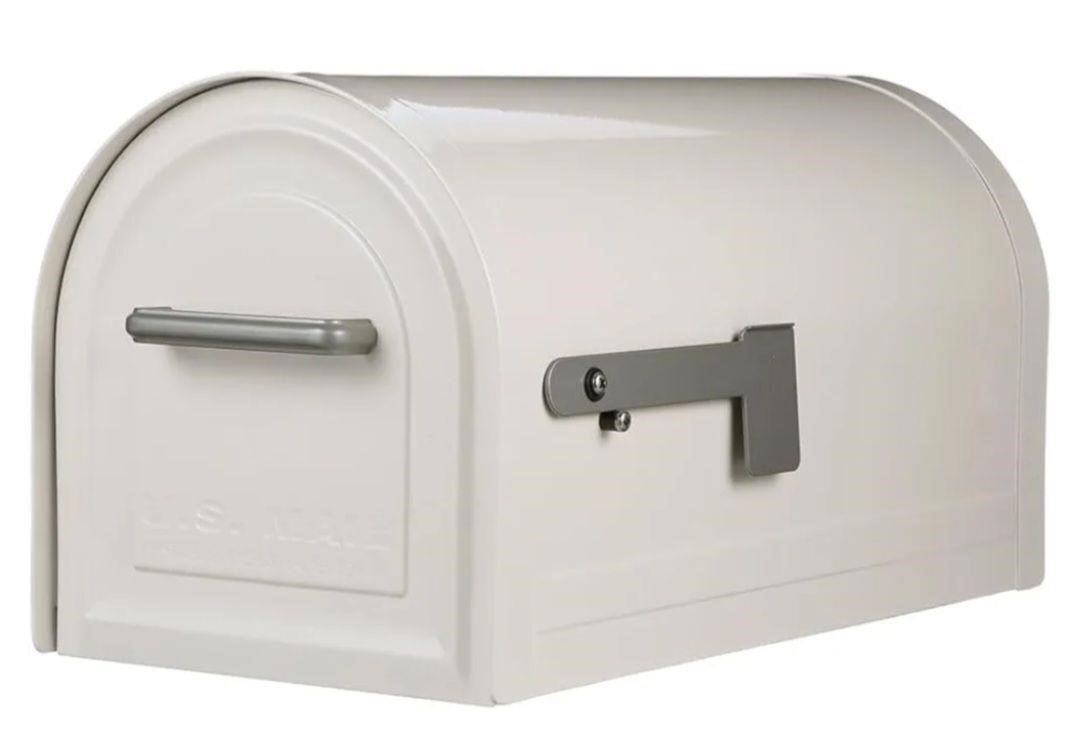 Architectural Mailbox Locking white post mout
