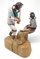 Earl Dino Sunaweuma Hopi Kokopelli Kachina Doll