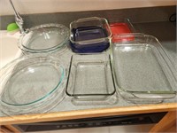Glass Baking Pans-Some have lids
