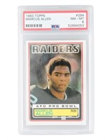 1983 Topps Marcus Allen Psa 8 Rookie #294