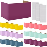 24 Pcs Privacy Folders for Students Privacy