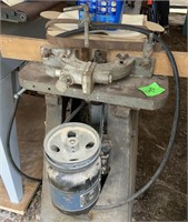 Reversible Motor Shaper & Bits On Cast Iron Base