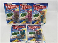 5x THUNDERBIRDS MATCHBOX Figurines