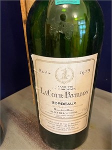 La Cour Pavilion Bordeaux Wine Bottle in Case and