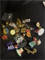 Group of Pin backs