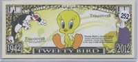 Tweety Bird Sylester One Million Dollar Novelty No