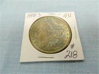 1883 Morgan Silver Dollar - AU