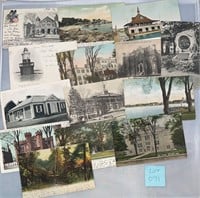 15 Connecticut Antique/VTG Postcards Ephemera