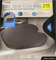 Gel seat cushion