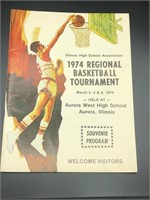 1974 Regional Basketball Tournament Program