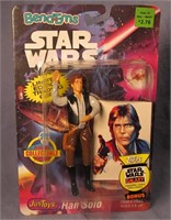 Vintage Star Wars Bend Ems Han Solo Figure