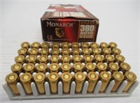 (50) Rounds of Monarch 380 auto 95GR ammo.