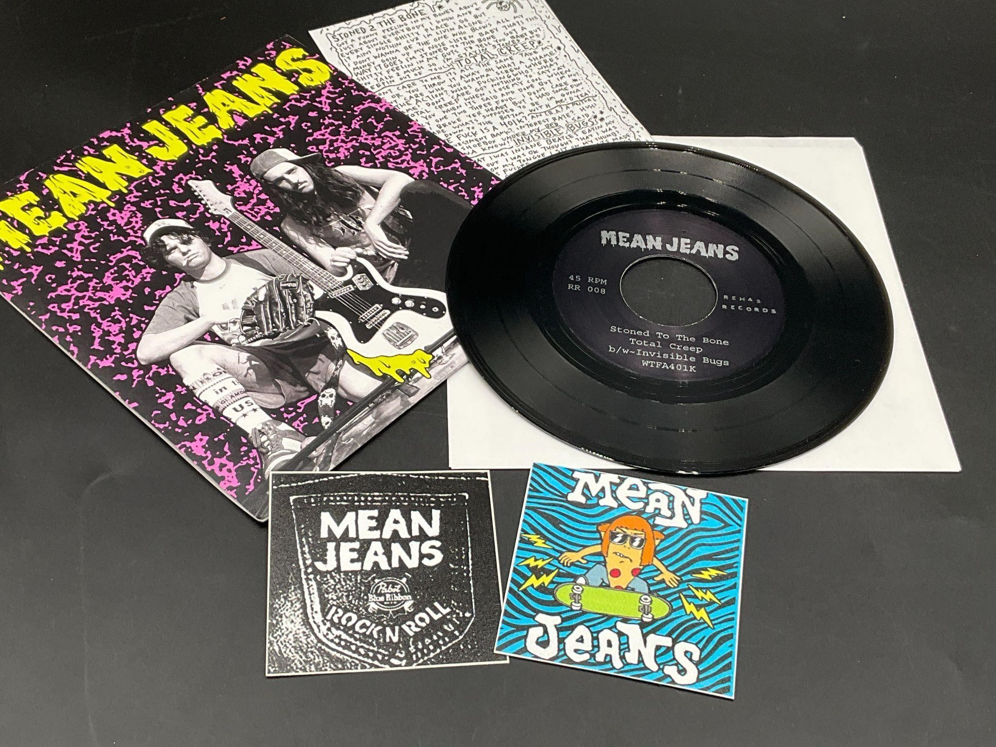 2008 Mean Jeans "Stoned 2 The Bone" Punk 7" Single