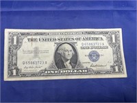 1957 Silver Cert $1 Bill