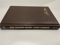 Louis L’Amour collection hard cover bound book -