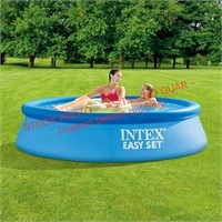 Intex 8ft.x24in.easy set swimming pool/pump