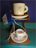 Mom and Dad Mini Tea Sets with Stands