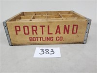 Portland Bottling Co. Wood Crate