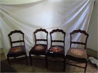 4 Pettipoint  Chairs