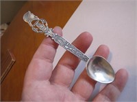 Vintage Egyptian 800 Silver Souvenir Spoon