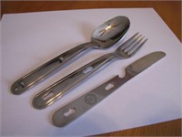 Vintage Boy Scouts Mess Kit Utensils