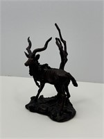 Bronze Greater Kudu Statuette