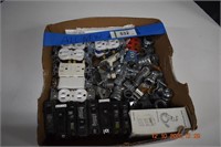 Box of New Electrical Parts