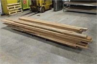 LOT OF CHERRY LUMBER, APPROX 189 1/2 BOARD FT,