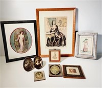 Framed Art Prints of Victorian Women