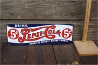 5 Cent Pepsi-Cola Sign