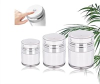 3PCS Portable Cream Jar Vacuum Bottle