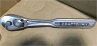 Craftsman 3/8" drive ratchet w/ 12 sockets