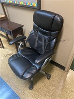 Plush office chair