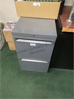 Small two drawer filing cabinet large storage