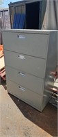 Four door filing cabinet