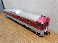 AT RN Inc Pink-Silver Train Car@1.5Wx10.75Lx2.25H