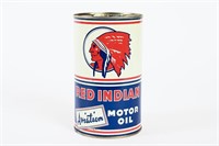 RED INDIAN AVIATION MOTOR OIL IMP QT CAN