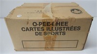 Vending case of O-Pee-Chee sports picture cards