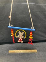 Vintage Mickey Mouse crib toy