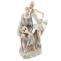 Lladro porcelain group: Romance