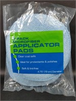 Set of 2 Microfiber Applicator Pads