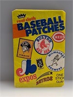 1976 Fleer Real Cloth Baseball Patches Pack