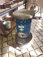 Vintage Round Oak Smokeless Oil Heater