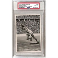 1936 Reemstma Jesse Owens Rookie Card Psa 4