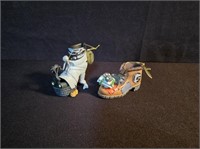 NIGHTMARE BEFORE CHRISTMAS SHOE ORNAMENTS 2PCS