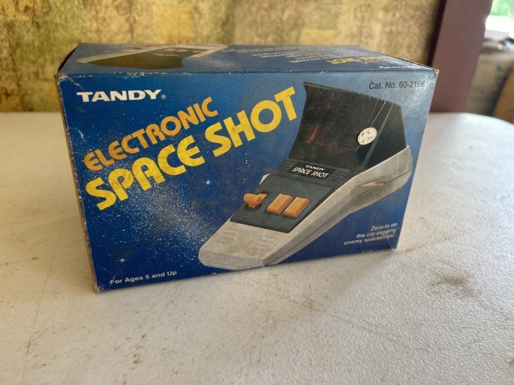 Tandy electronic space shot (still in box)