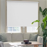 LUCKUP Cordless Blackout Roller Shades for