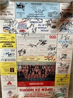 1995  SOO GREYHOUND CALENDARS - SIGNED