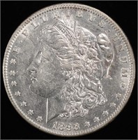 1893 MORGAN DOLLAR AU